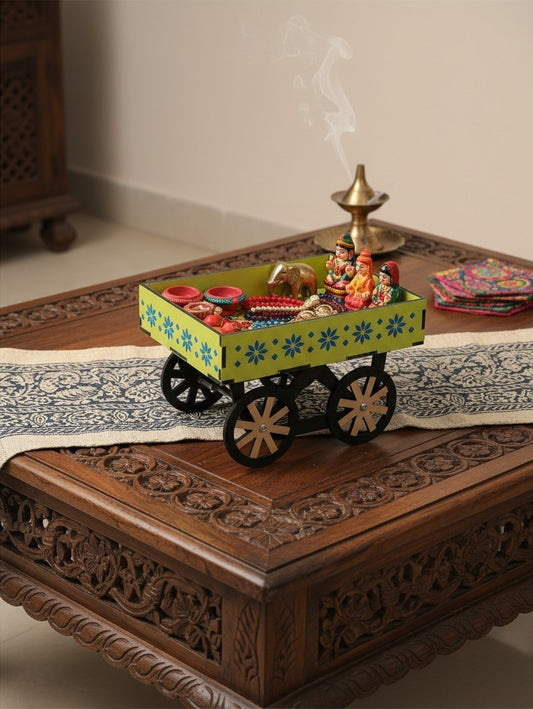 Hand Cart Decorative Tray