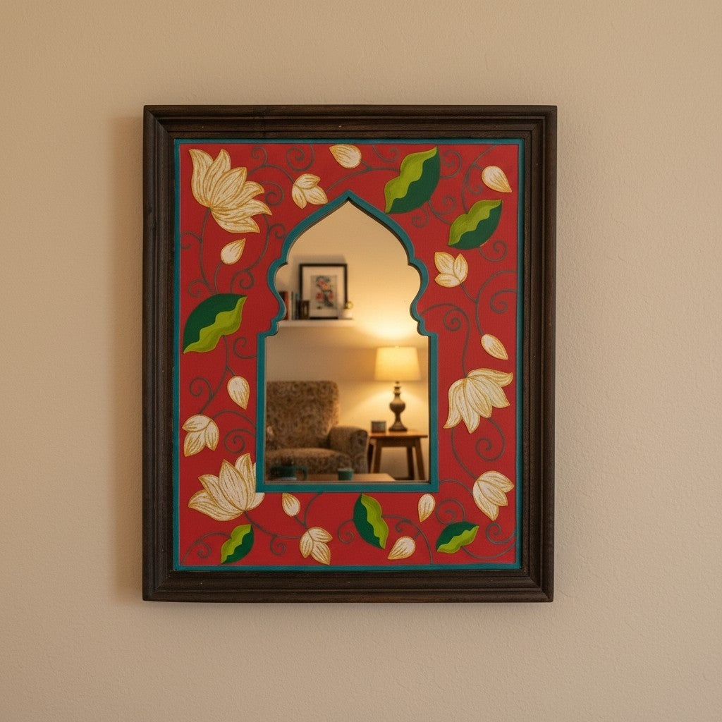 Lotus Mirror Wall Accent