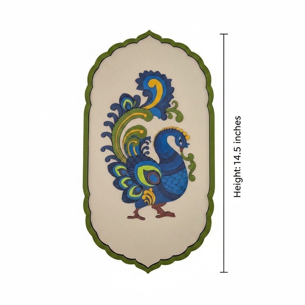 Royal Wall Accents: Peacock