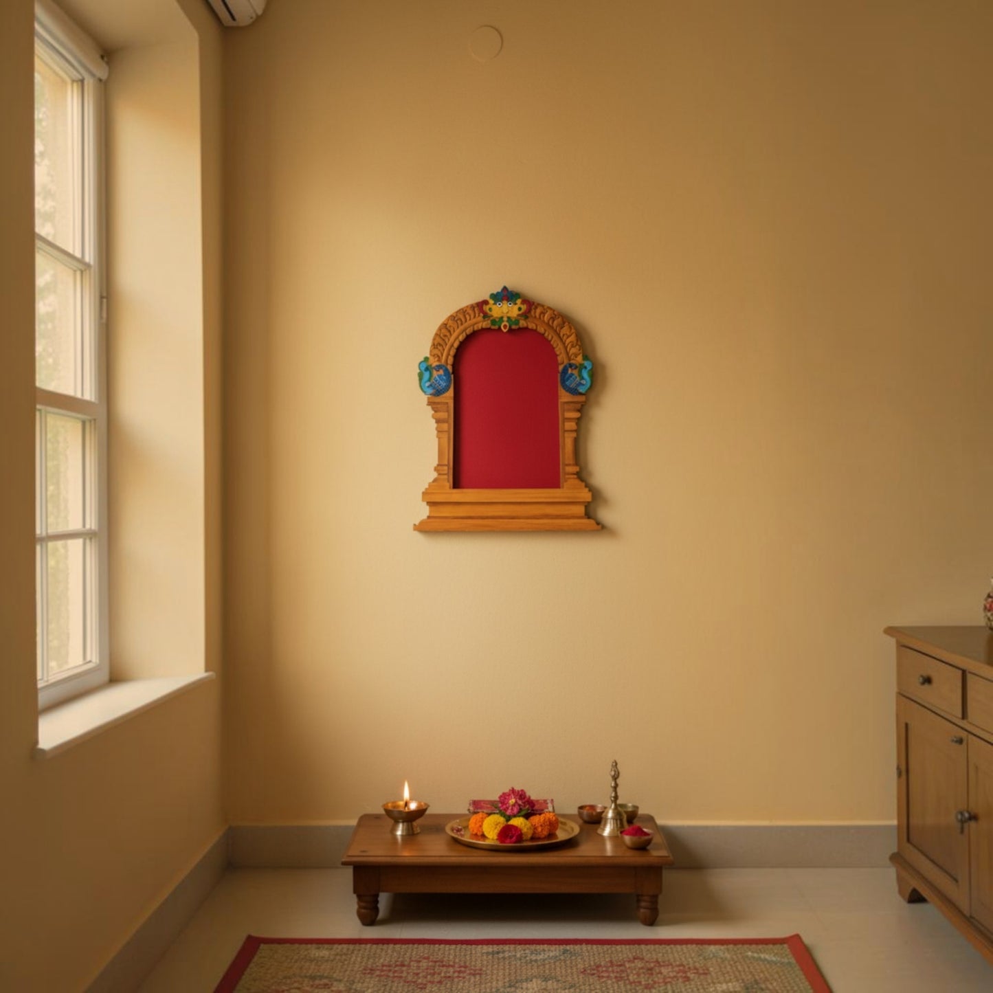 Prabhavali Arch: Indian Wall Accent