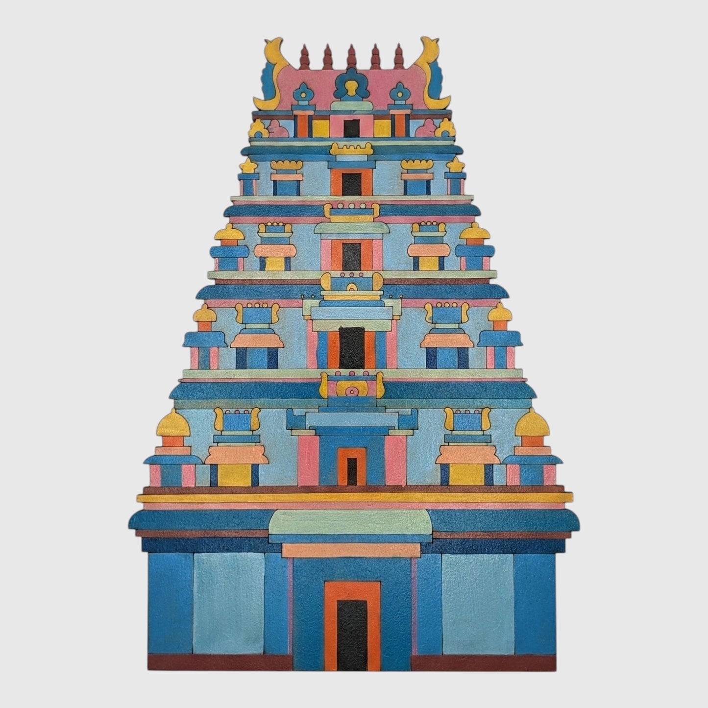 Gopuram Wall Accent