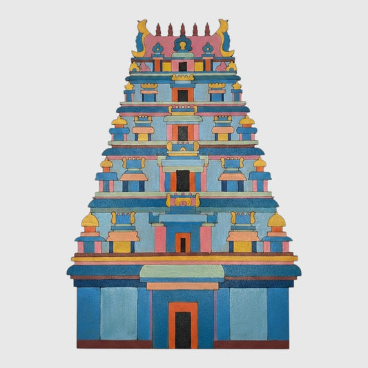 Gopuram Wall Accent