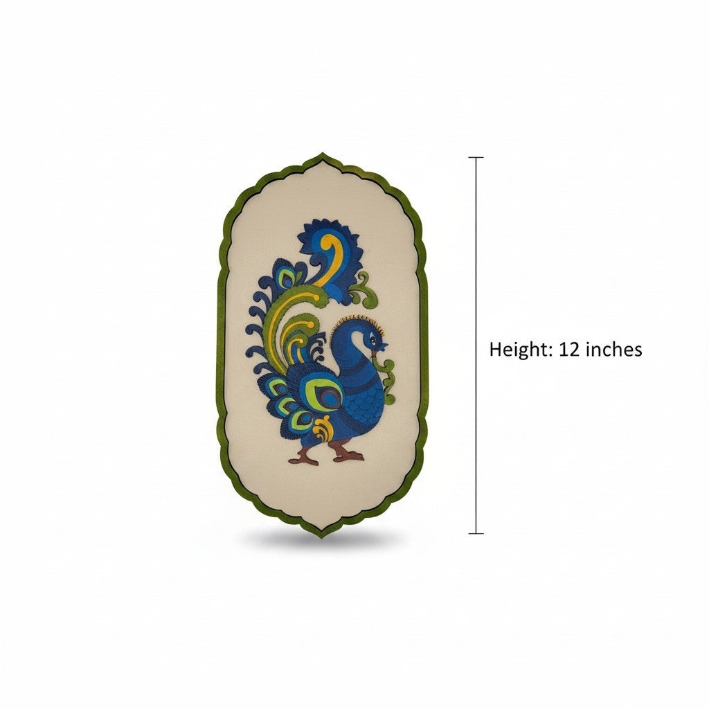 Royal Wall Accents: Peacock