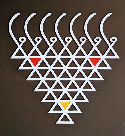 Saraswati Yantra Wall Art